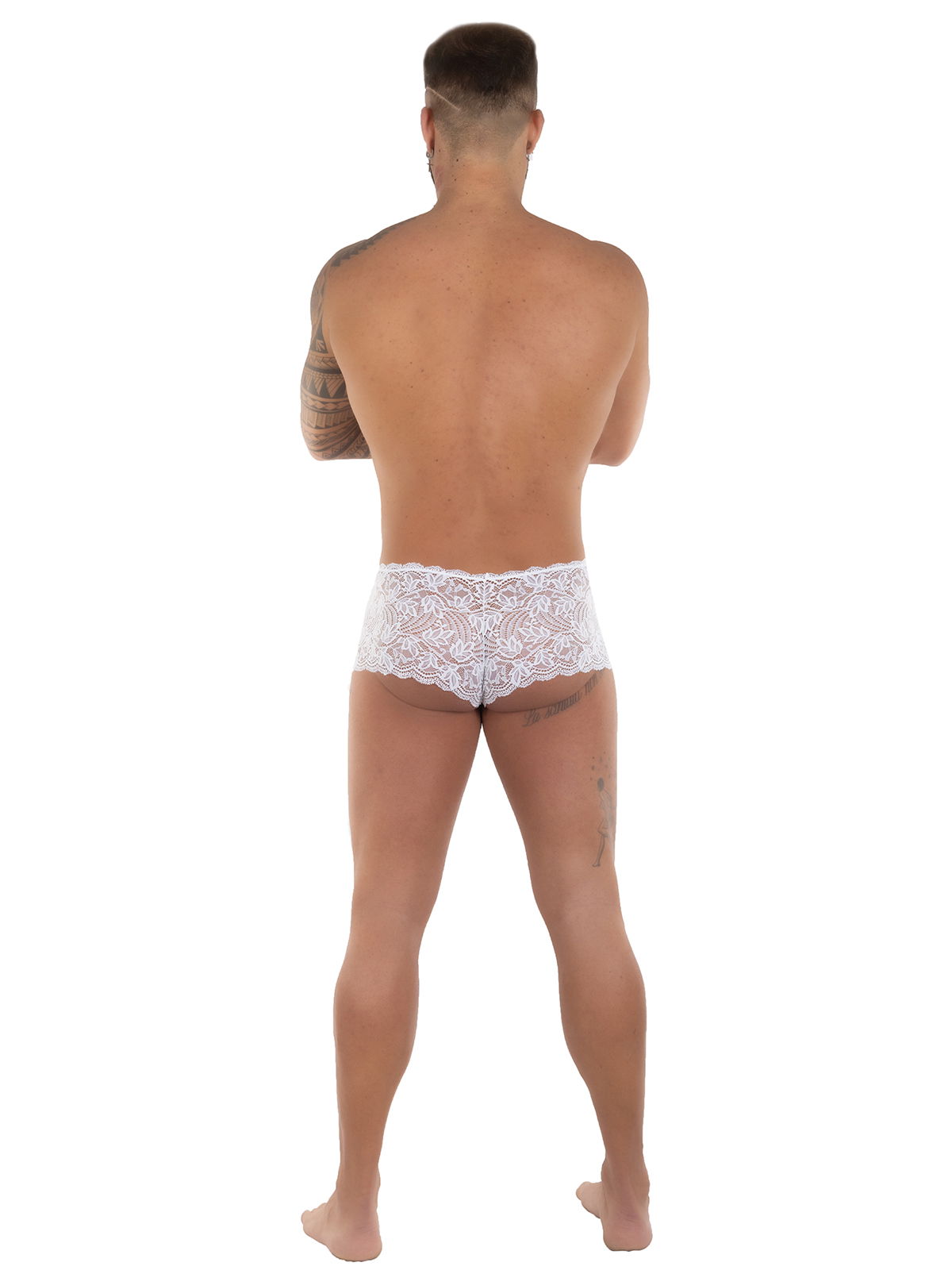 Brunos \ Boxer | Trunks \ Eros Veneziani \ Boxer Lace | White