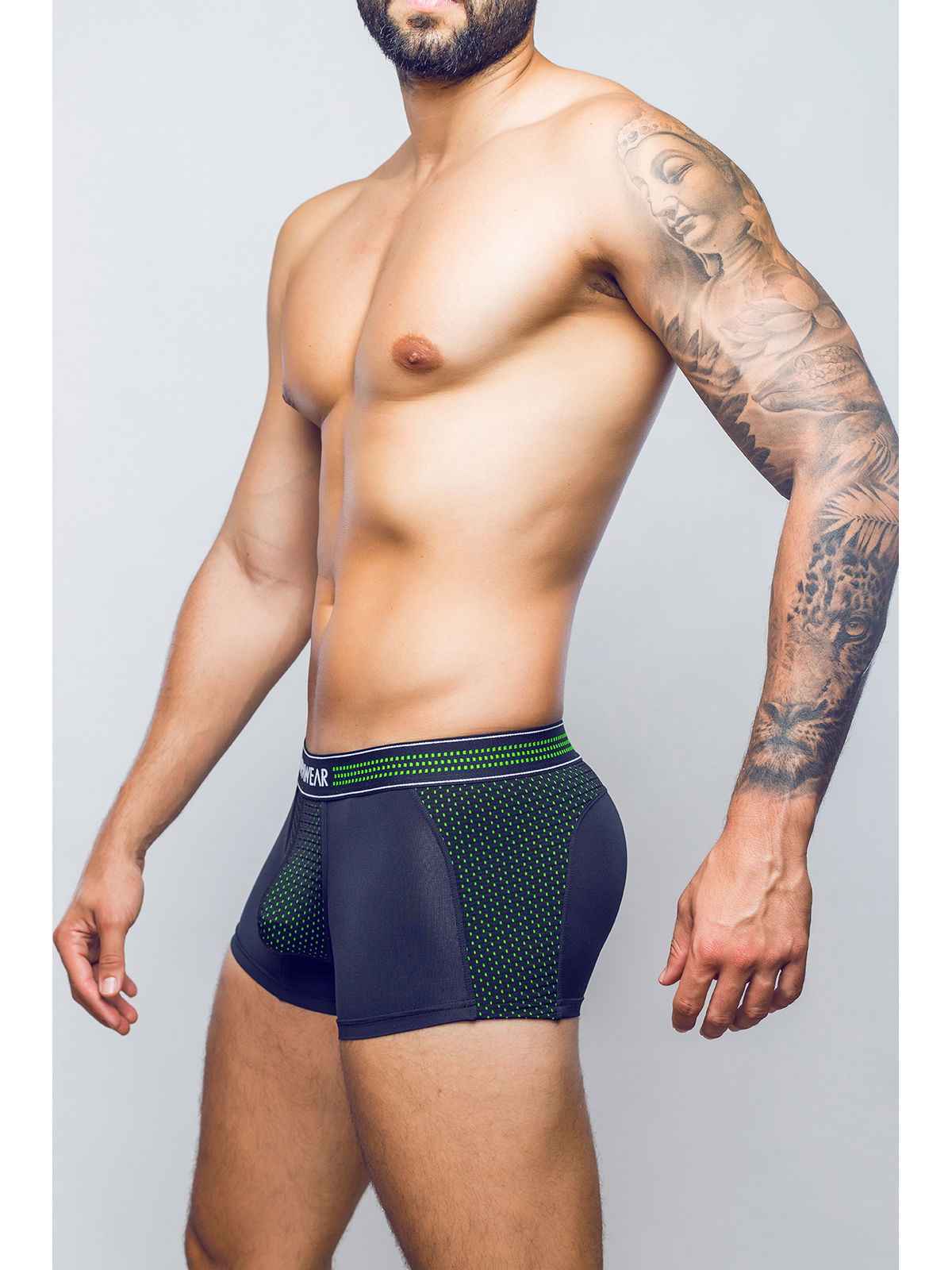 Brunos \ Boxer | Trunks \ Supawear \ Neon Mesh Trunk | Neongreen