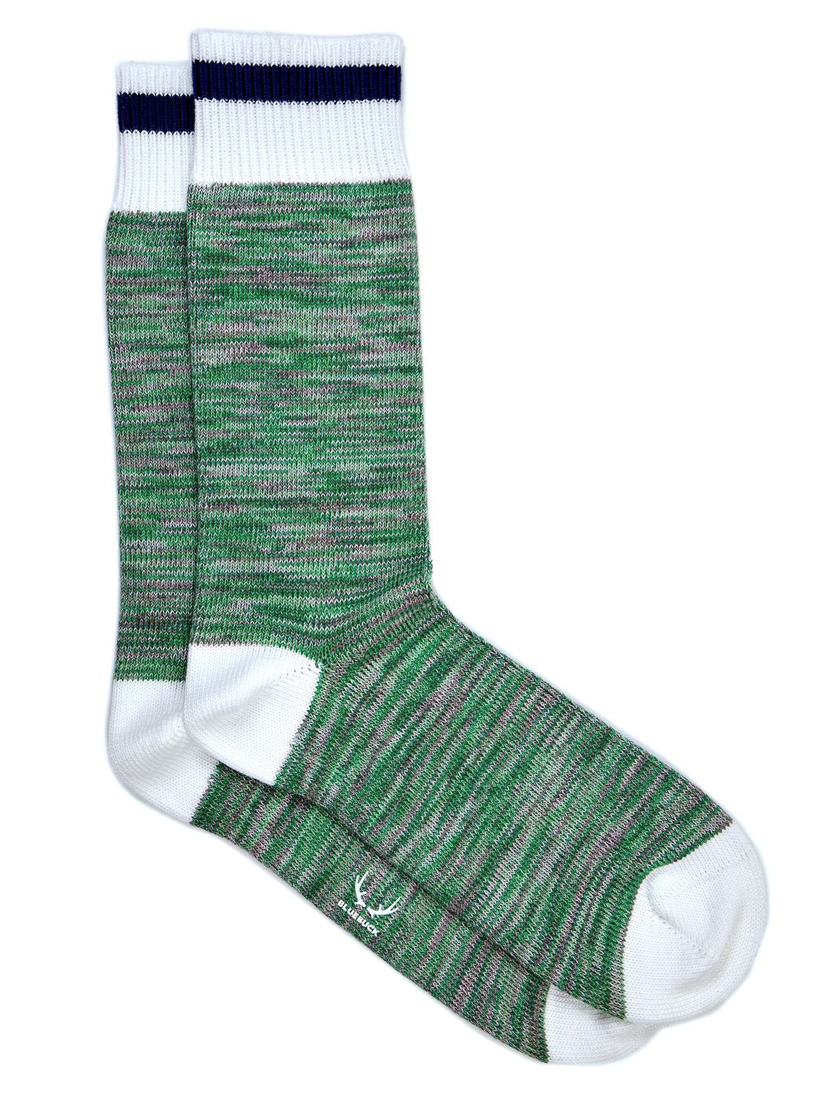 Nautical socks | Green/White