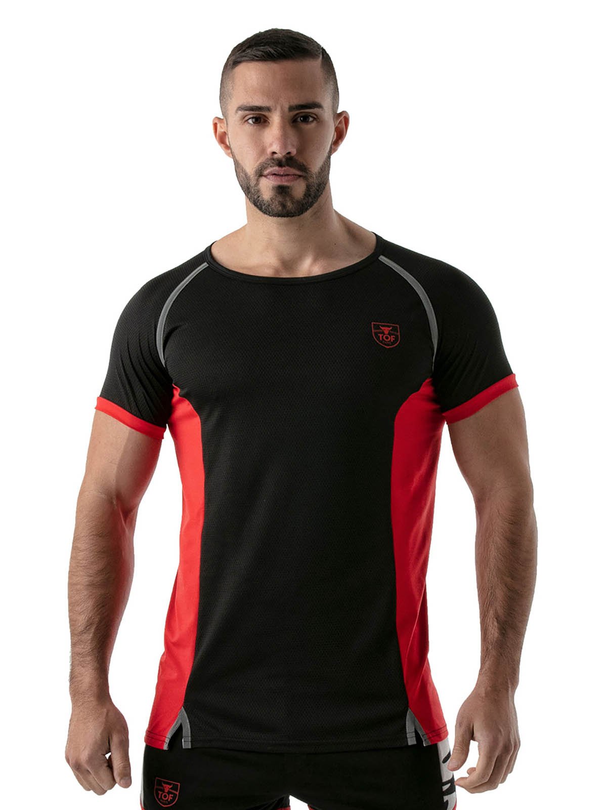 Total Protection T-Shirt | Black/Red