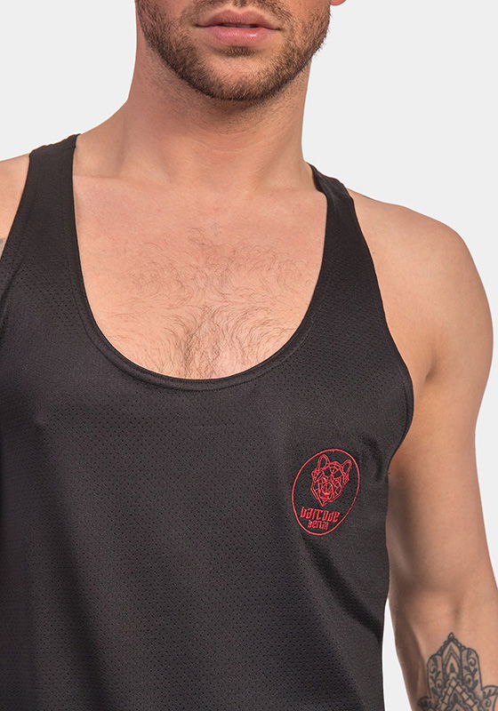 Brunos \ Fashion Sale \ Barcode Berlin \ Barcode Berlin  Tank Top Nero