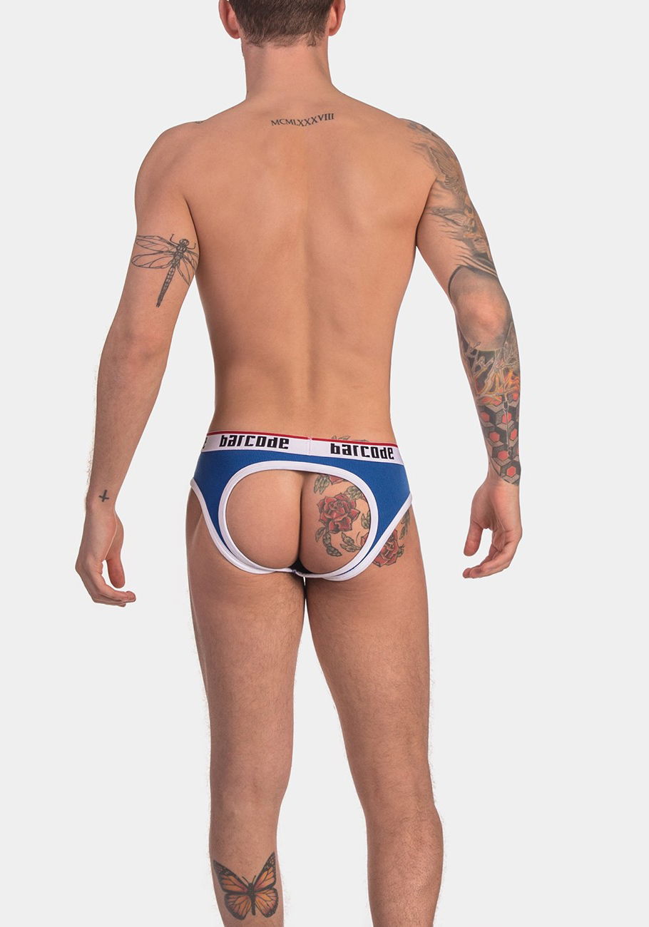 Brunos \  \ Barcode Berlin \ Jockstrap Backless Maxime | Royal