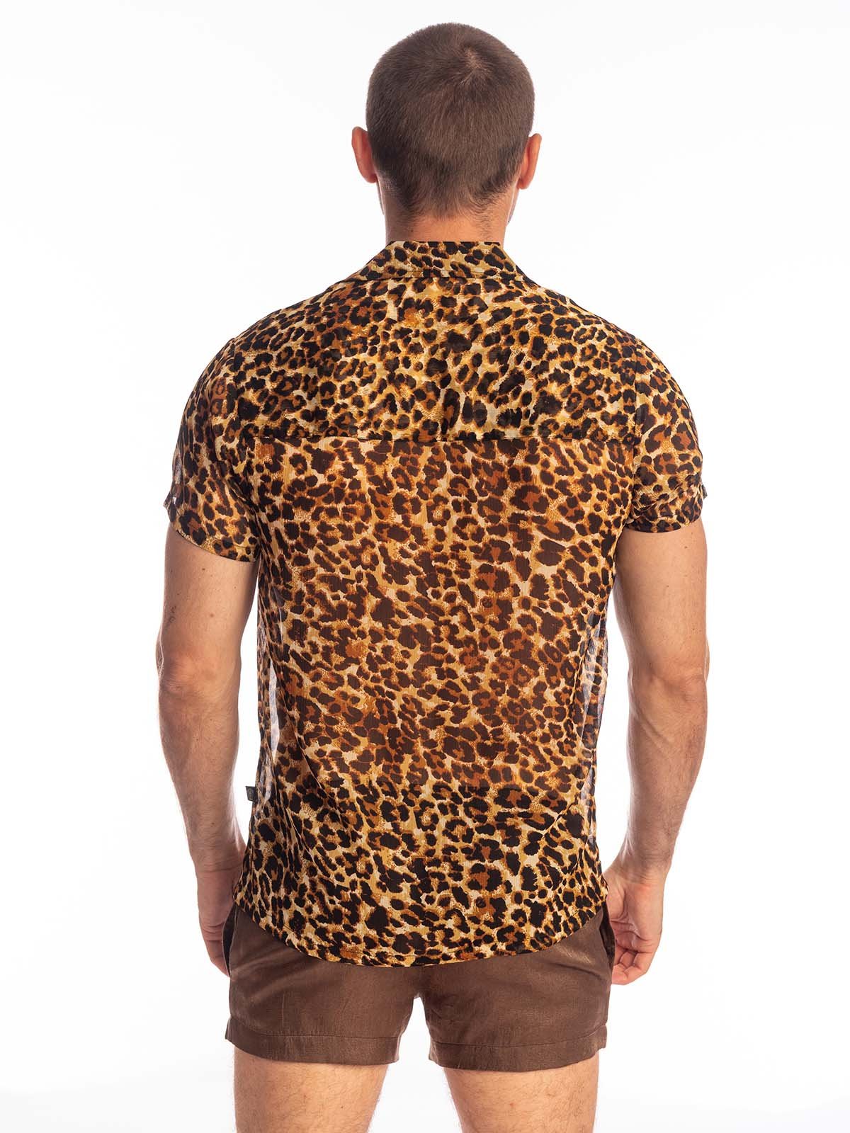 Boxy Shirt |  Leopard Print