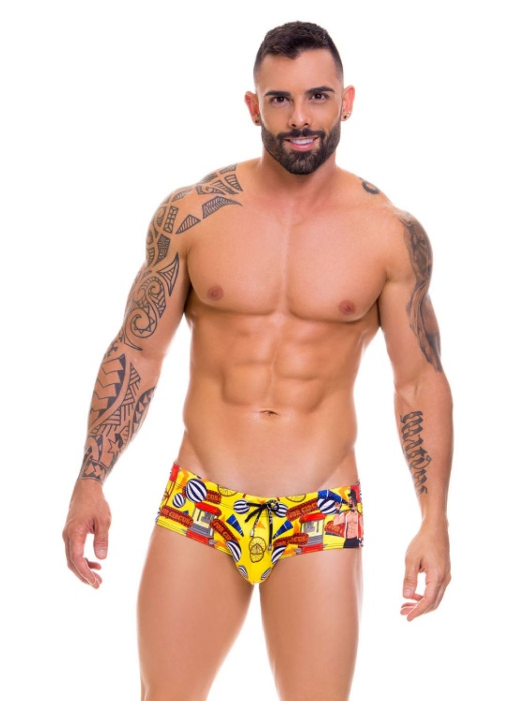 Brunos \ JOR \ JOR \ Brief Circus Swimwear | Print