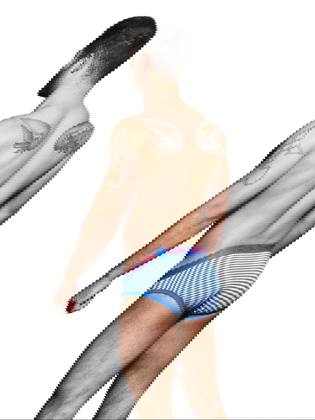 Brunos \ Briefs | Slips \ Andrew Christian \ Andrew Christian Hampton Stripe Brief Almost Naked