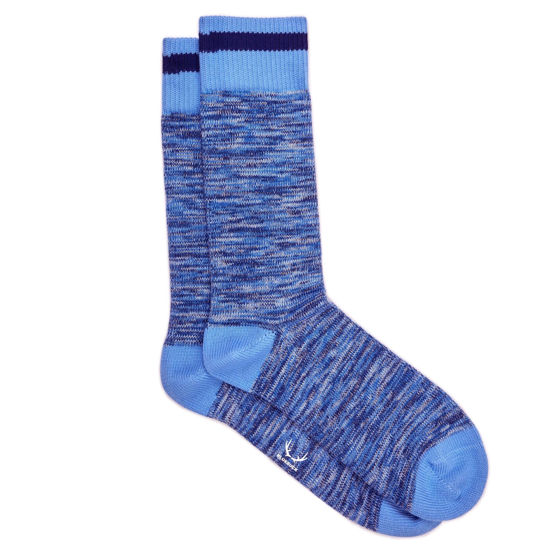 Brunos \ Bluebuck \  \ Nautical Socks | Blue/Black