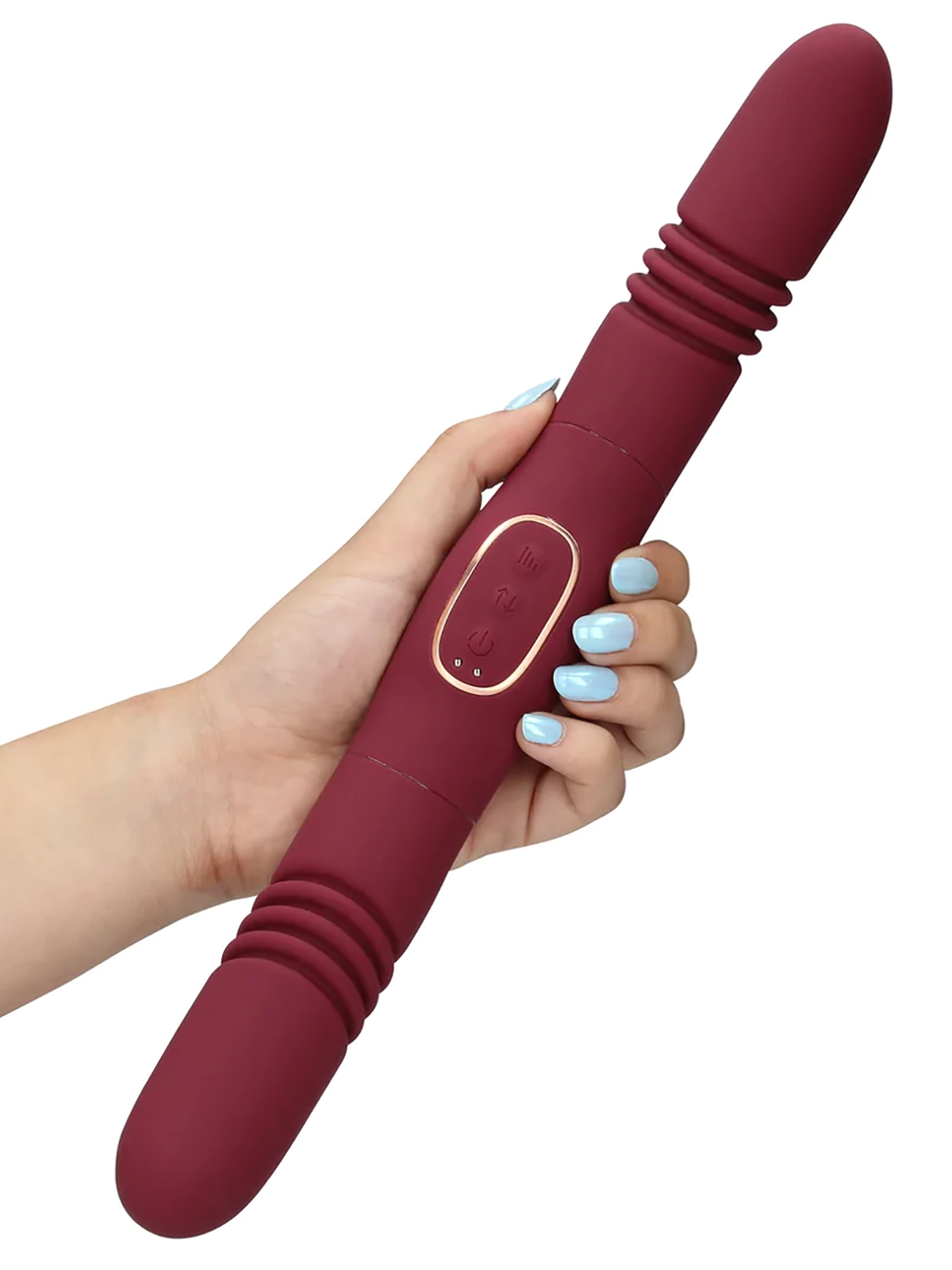 Brunos \ mit Vibration \ Loveline \ Double-Sided Thrusting Vibrator 