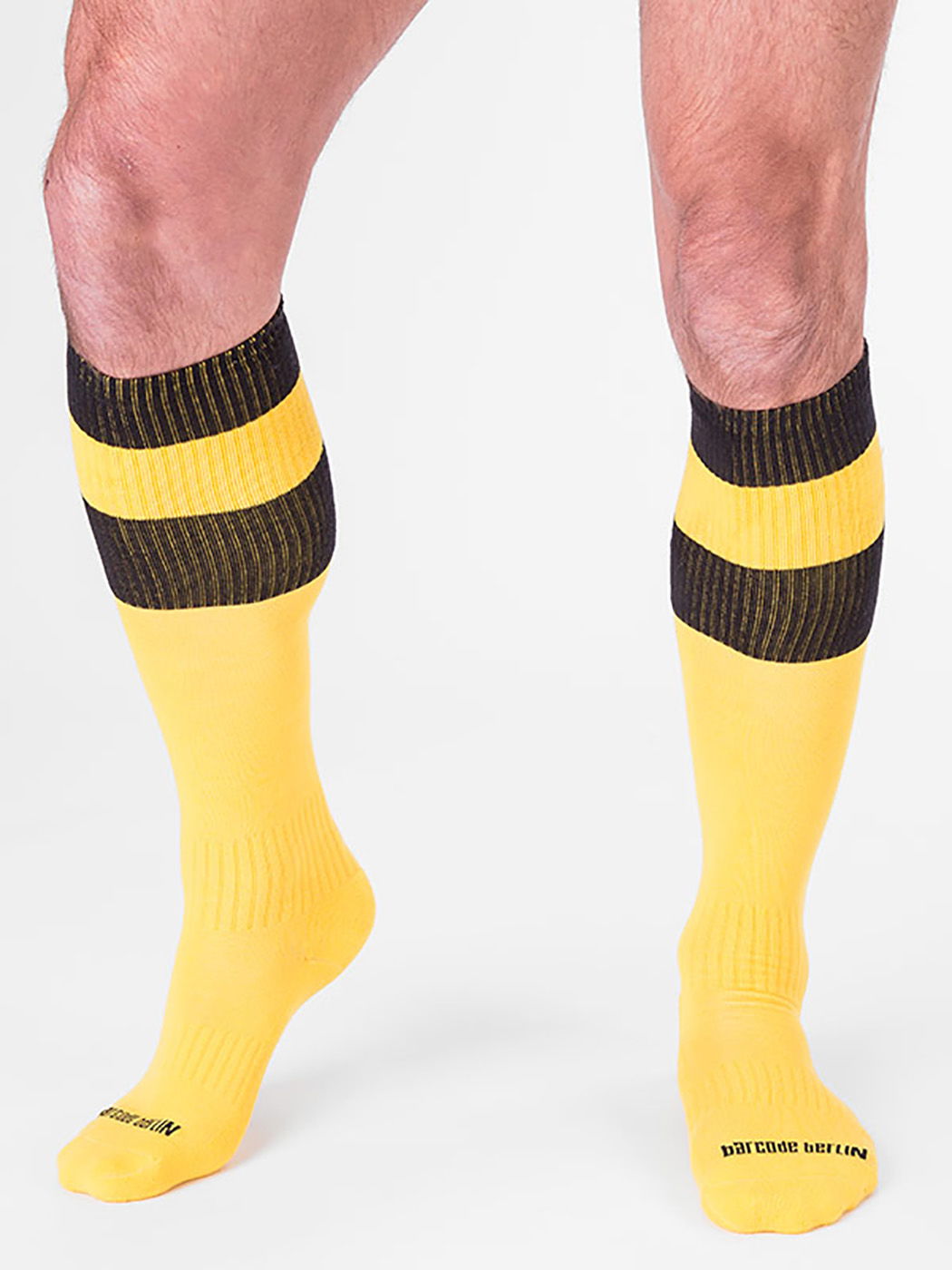 Brunos \  \ Barcode Berlin \ Football Socks | Yellow/Black