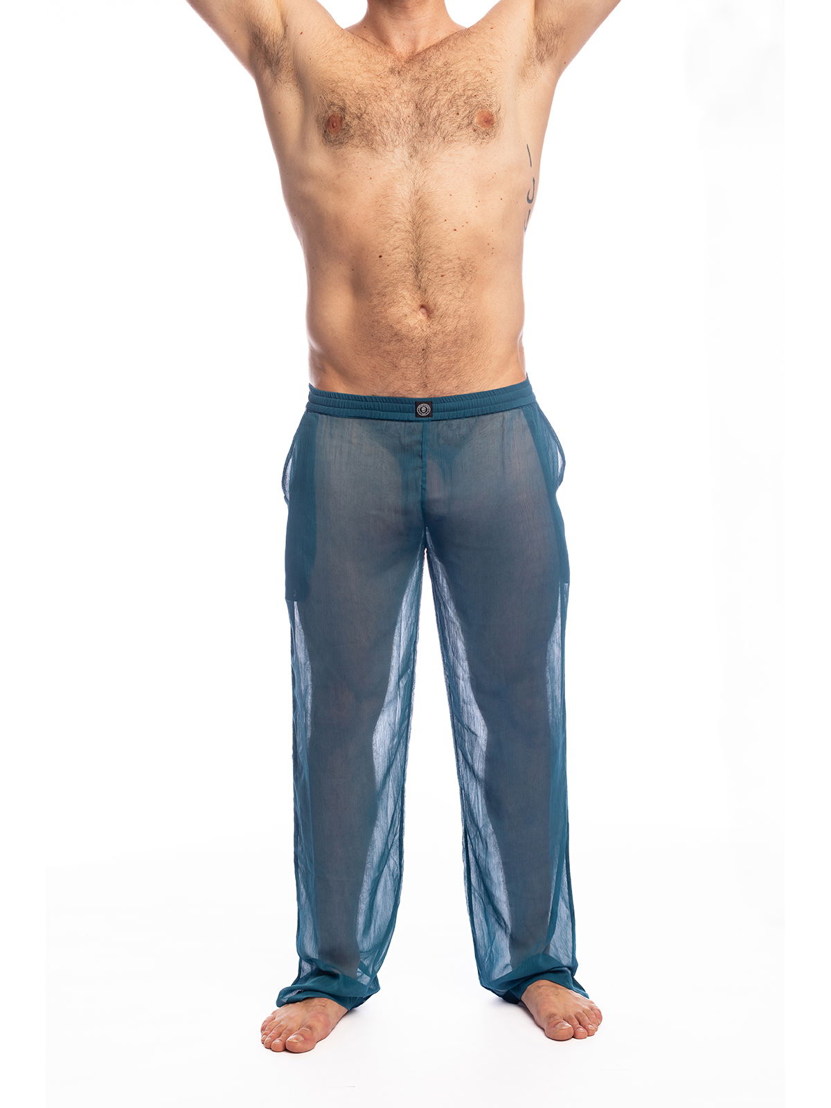 Brunos \ Shorts | Pants \ L'homme Invisible \ Lounge Pants Chantilly | Blue