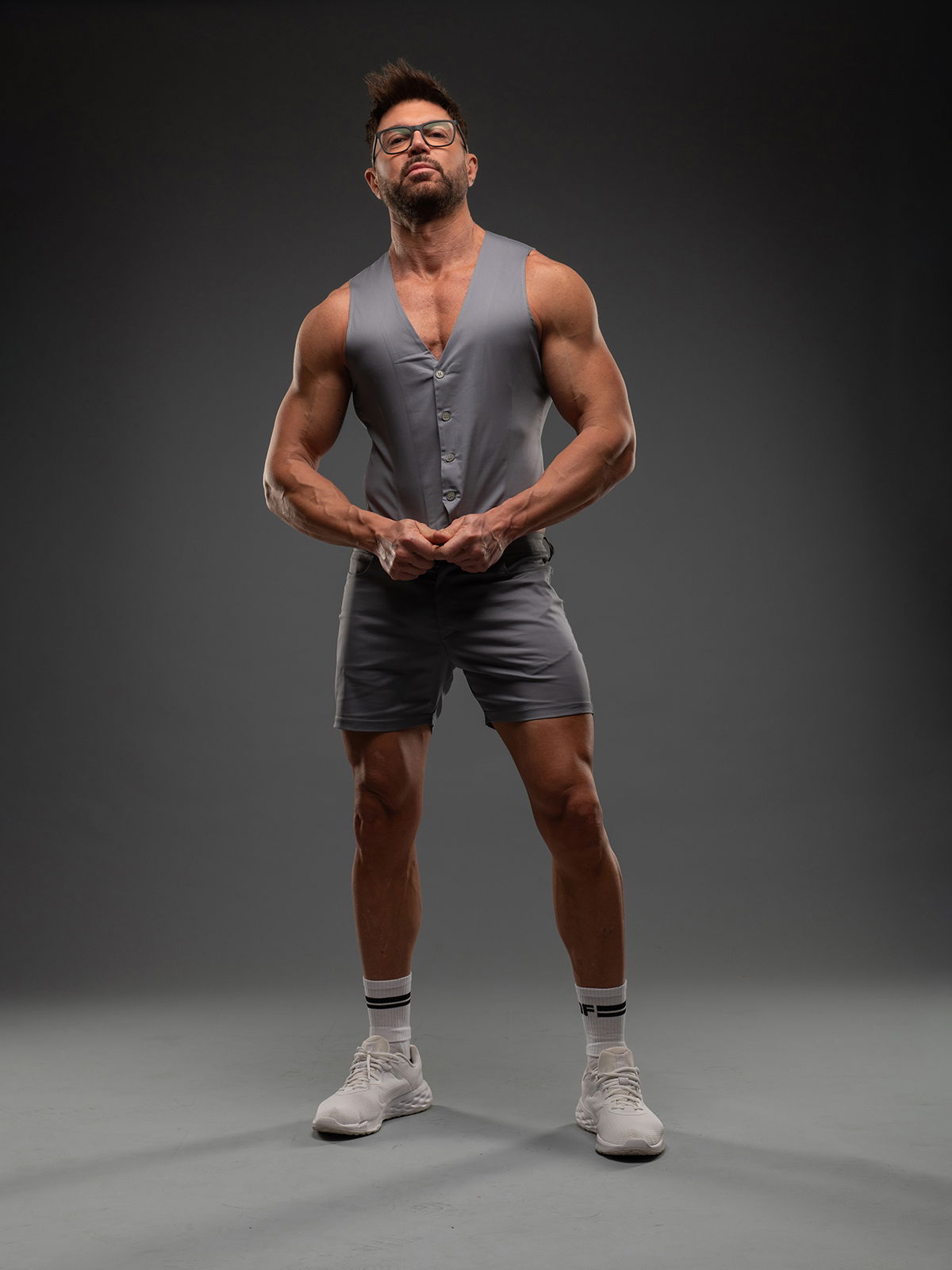 Brunos \ NEU \ TOF Paris \ Chino Vest | Grey