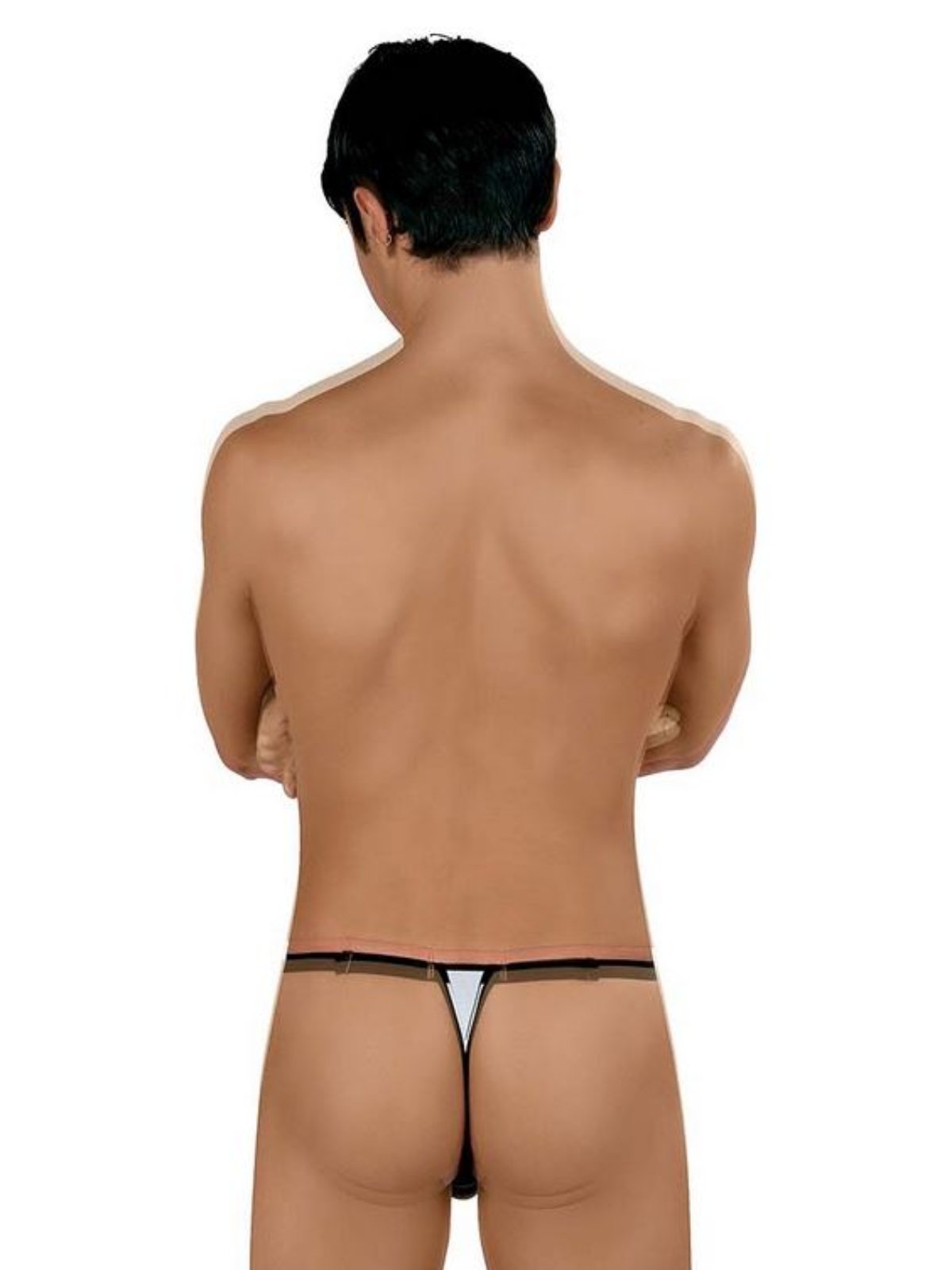 Brunos \ Strings | Tangas | Thongs \ Eros Veneziani \ String ouvert  | Black/White