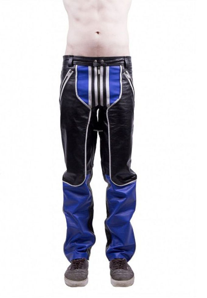 Brunos \ Rouge Garments \ Rouge Garments \ Lederhose | Black/Blue