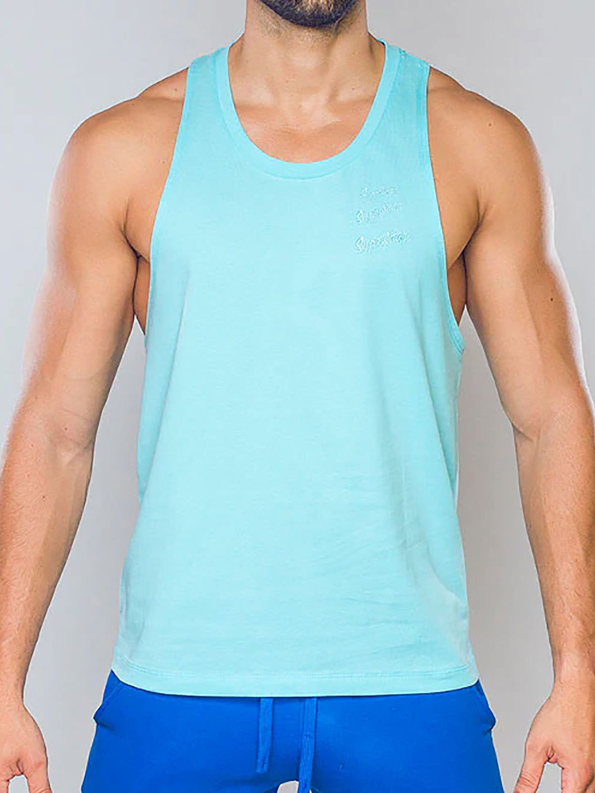 Brunos \ Neu \ Supawear \ Racer Back Singlet | Turquoise