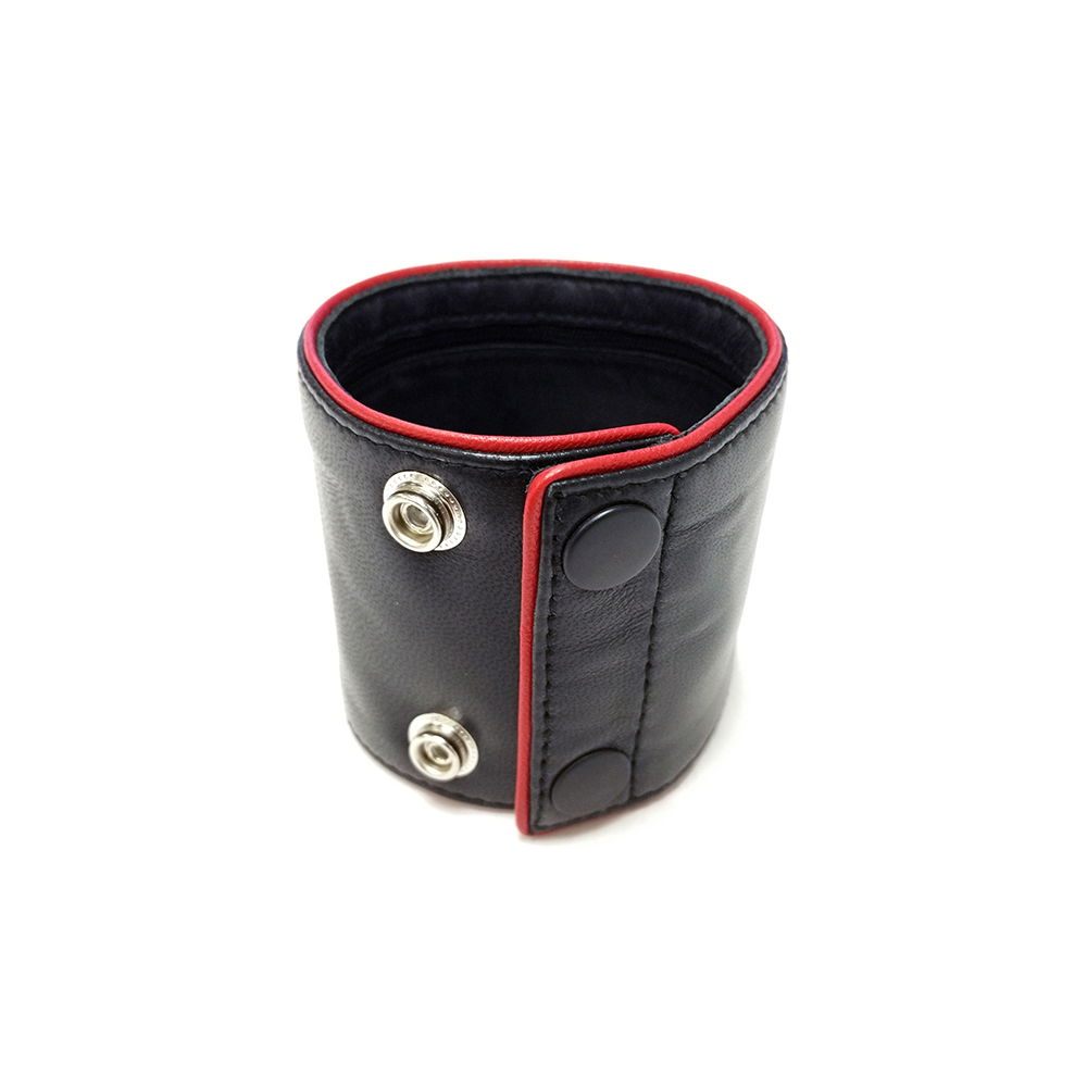 Brunos \ Rouge Garments \ Rouge Garments \ Wrist Wallet Piping | Black|Red 