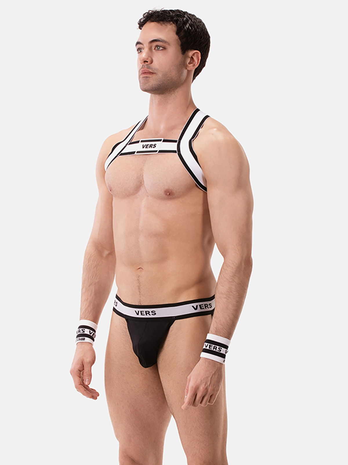 Brunos \  \ Barcode Berlin \ Jockstrap VERS | Black/White