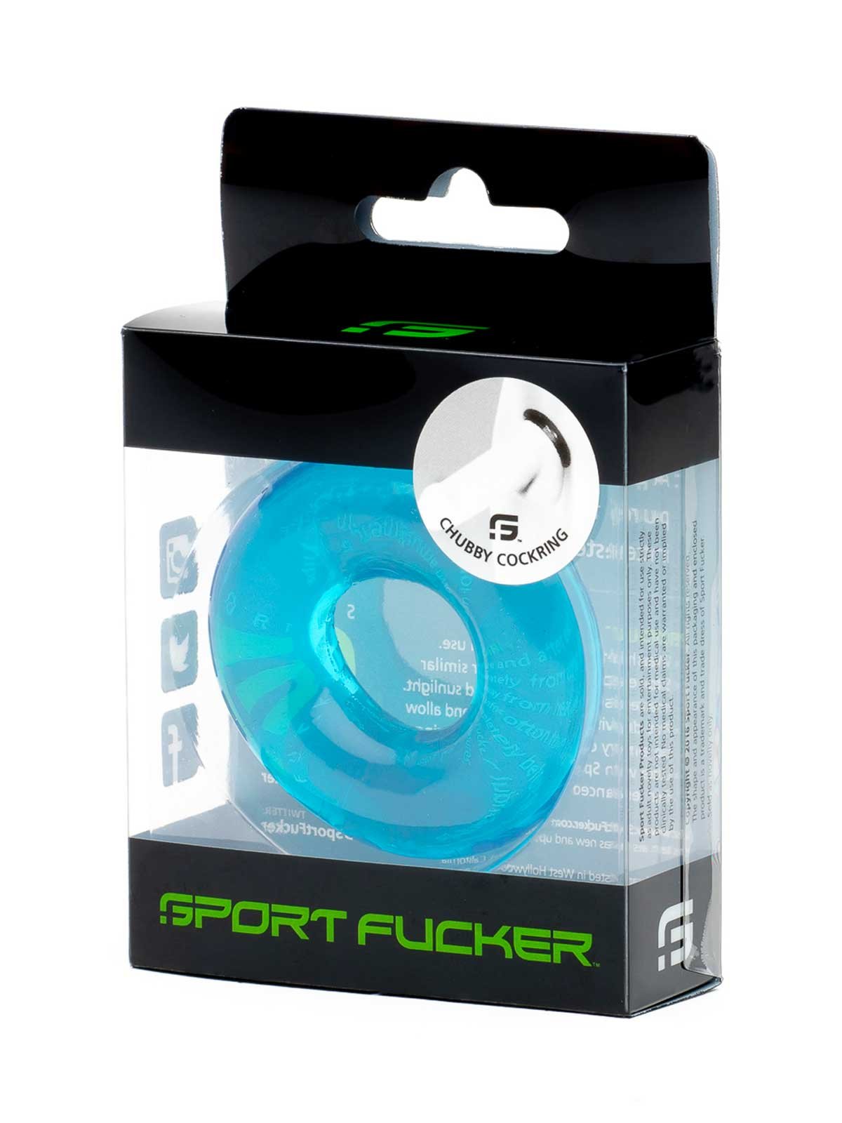 Rubber Cockring | Blue