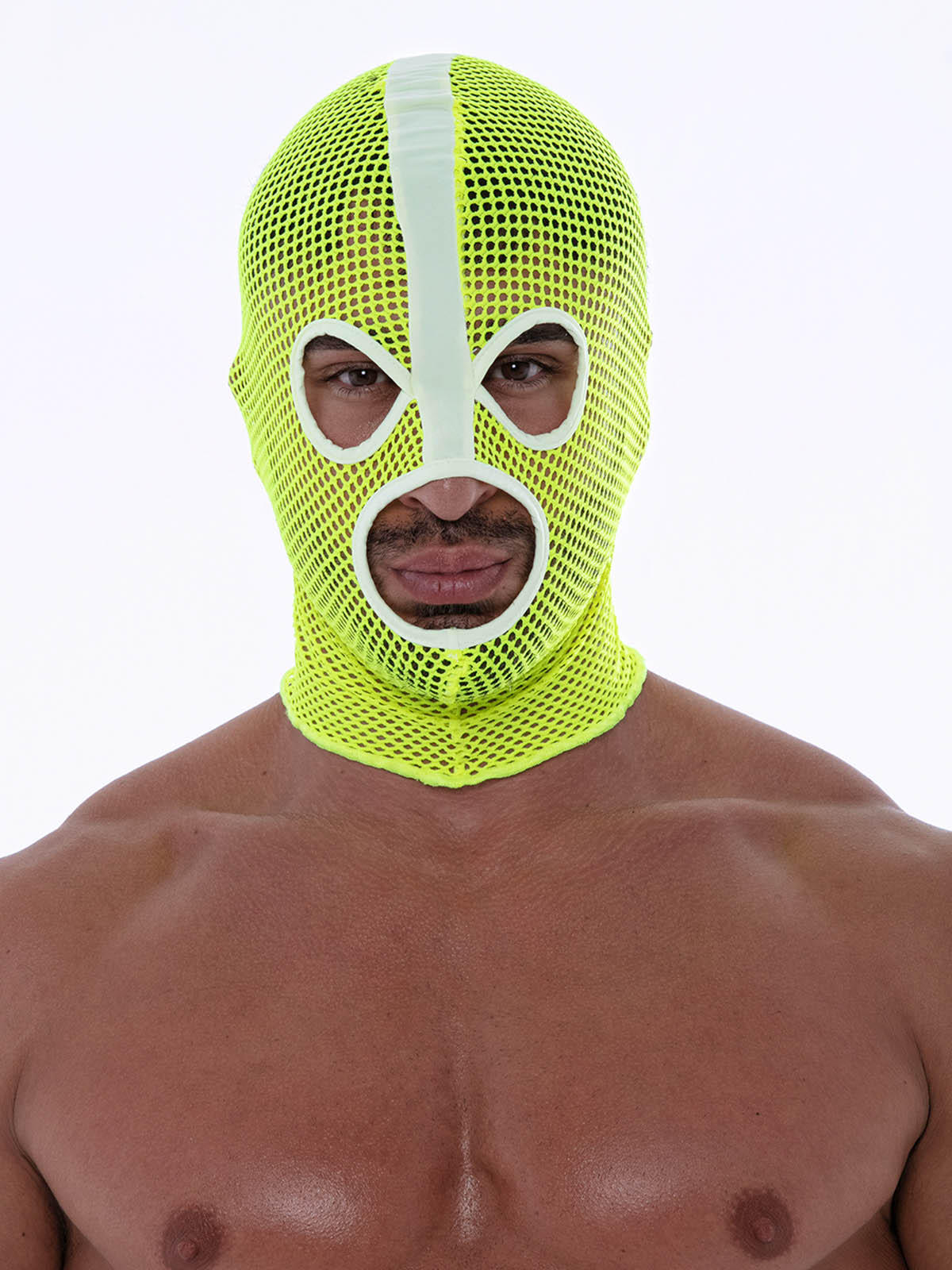 Brunos \ TOF Paris \ TOF Paris \ Neon Mesh Hood | Yellow