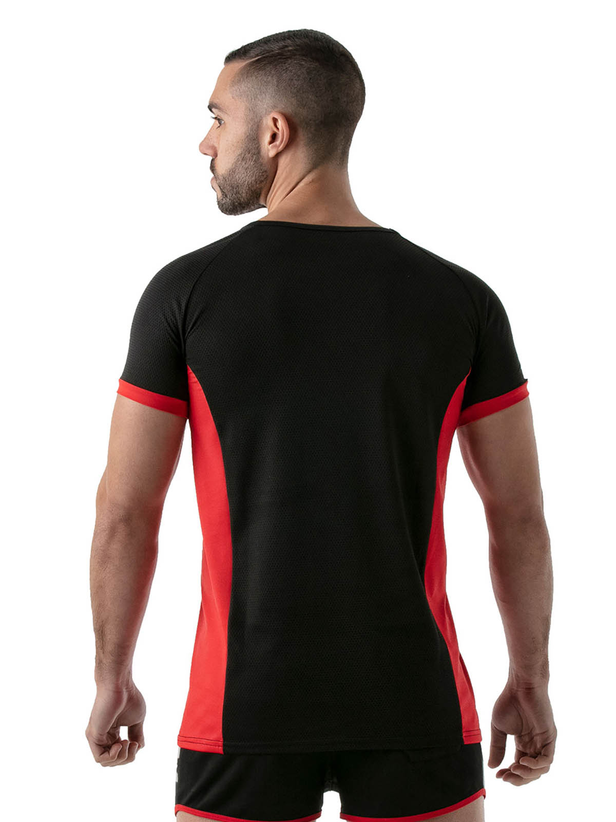 Brunos \  \ TOF Paris \ Total Protection T-Shirt | Black/Red