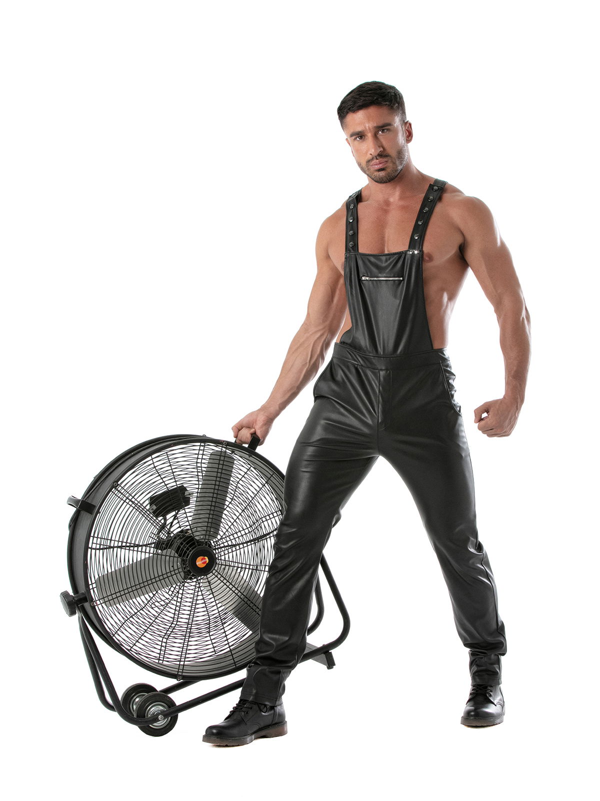 Brunos \ TOF Paris \ TOF Paris \ Latzhose Kinky Pants | Black
