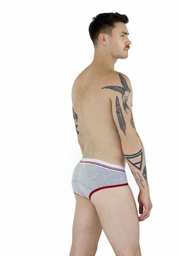 Brunos \  \ BRUNOS \ BRUNOS Brief Grey 3-Pack