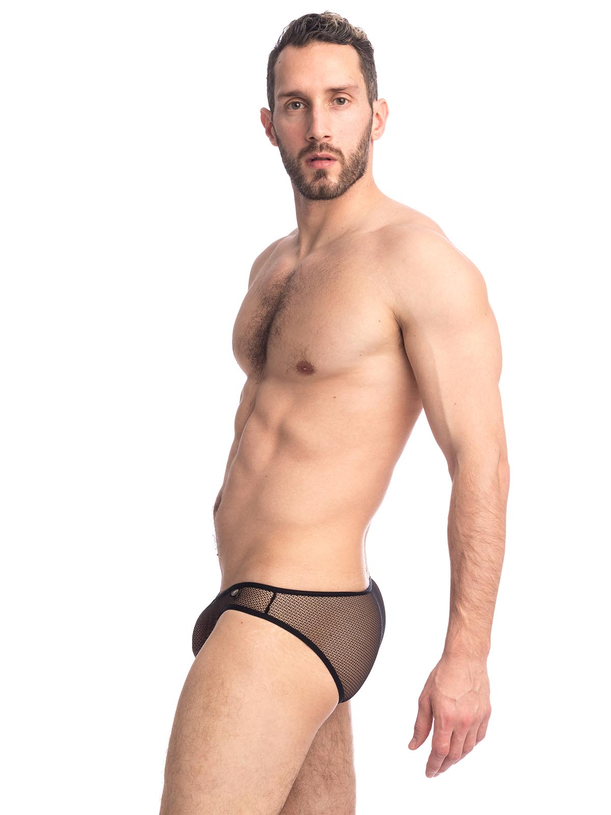 Brunos \ L'Homme Invisible \ L'homme Invisible \ Mini Brief Voile Envoutant | Black