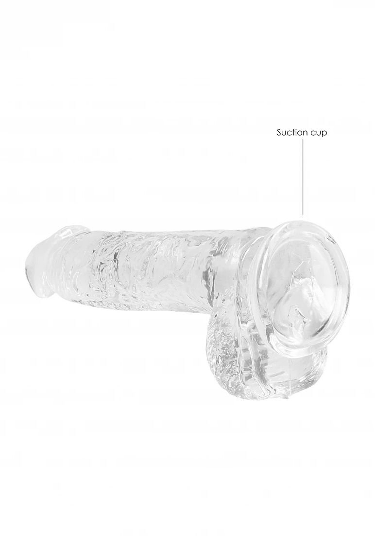 Brunos \ Dildos \ Shots Toys \ RealRock Dildo 6''/15cm | Clear  