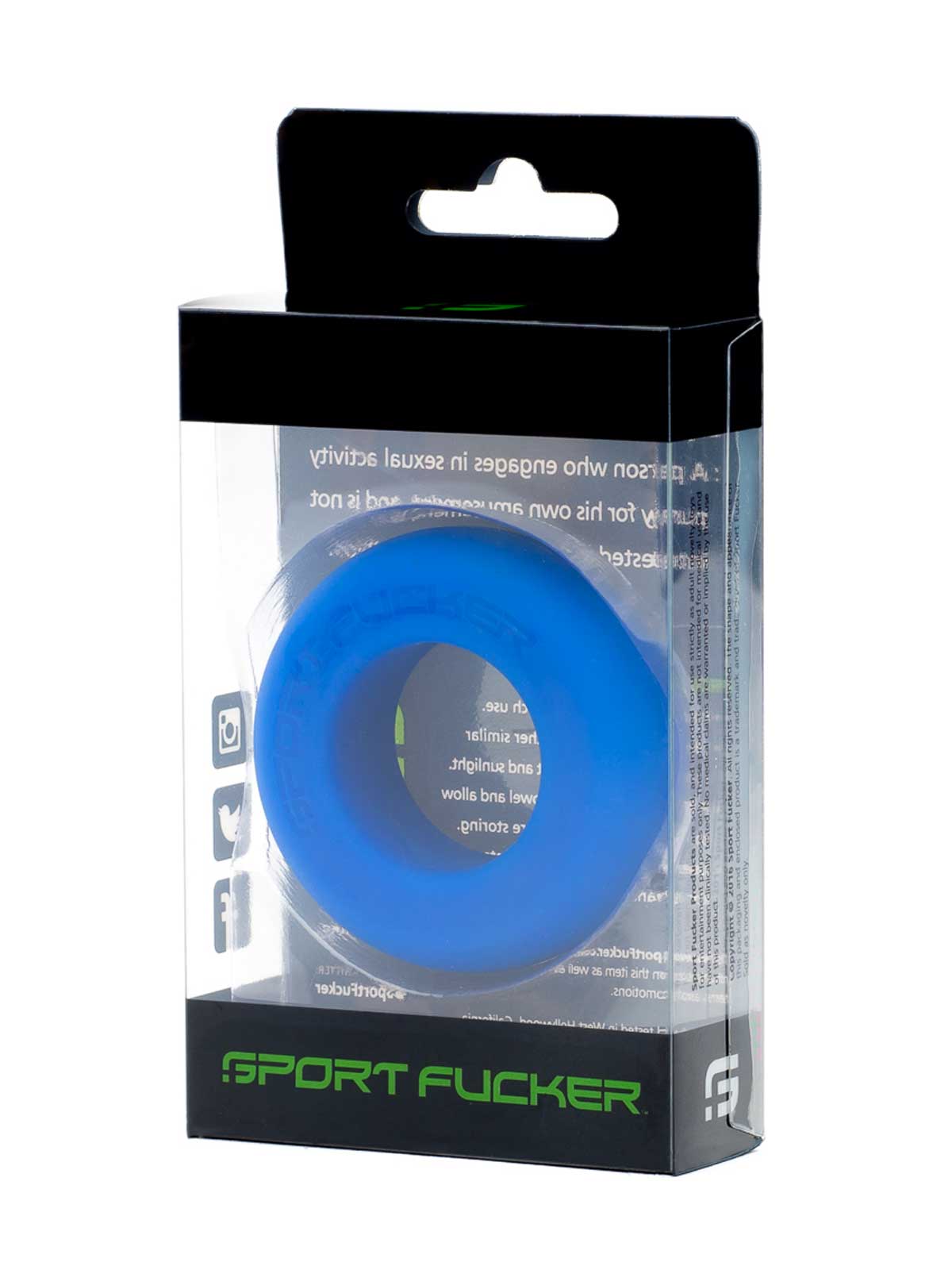 Brunos \  \ Sport Fucker \ Muscle Cock Ring | Blue