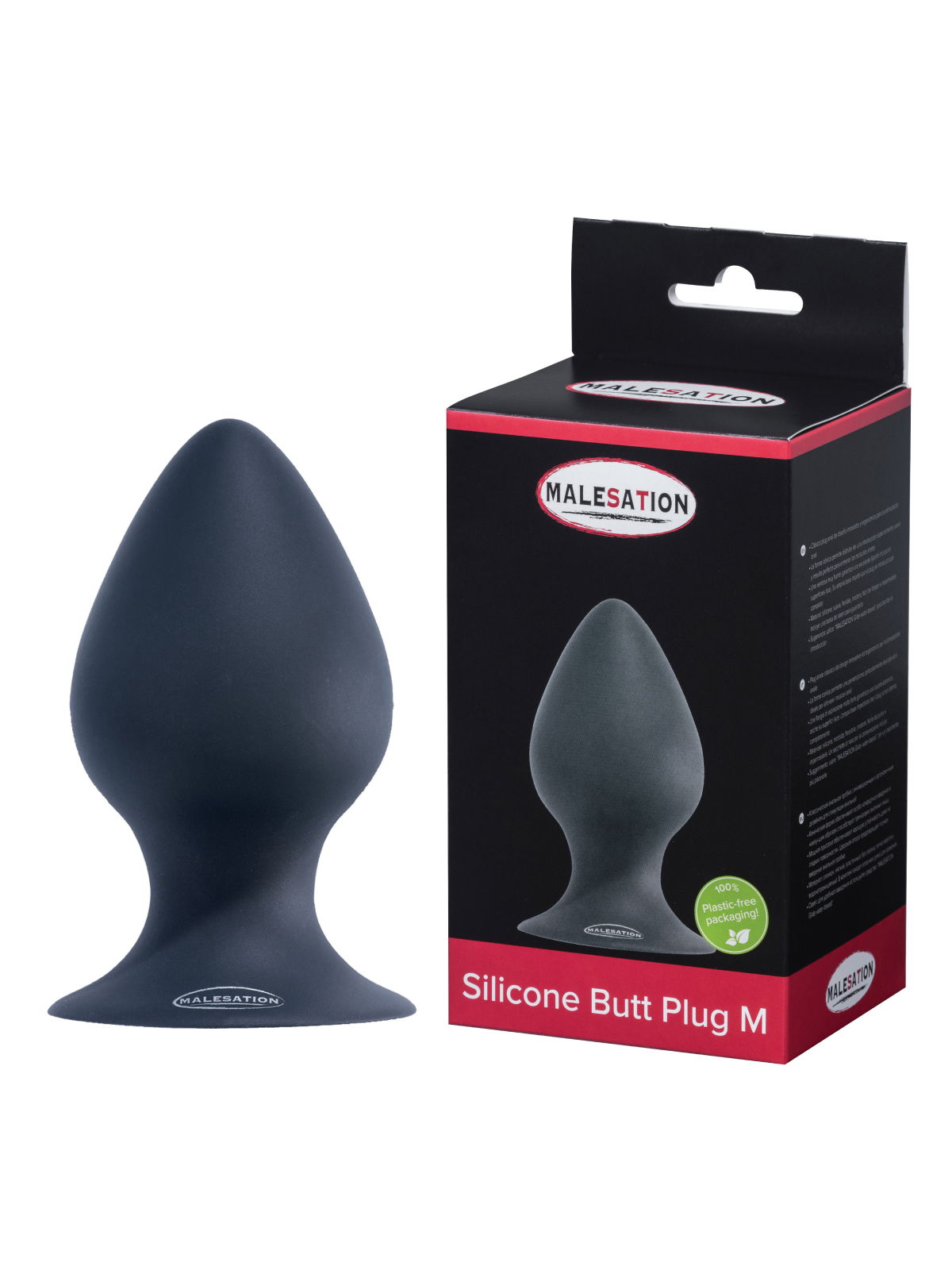Brunos \  \ malesation \ Silicone Butt Plug Medium