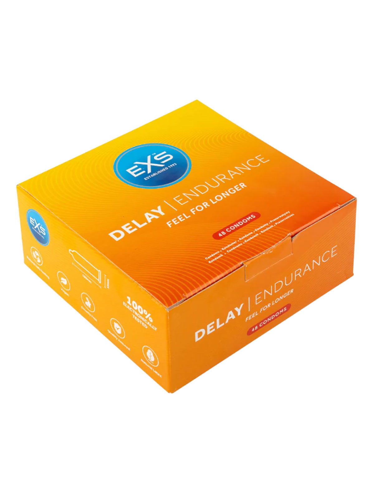 Brunos \  \ EXS Condoms \ EXS Delay Endurance Kondome | 48-Pack 