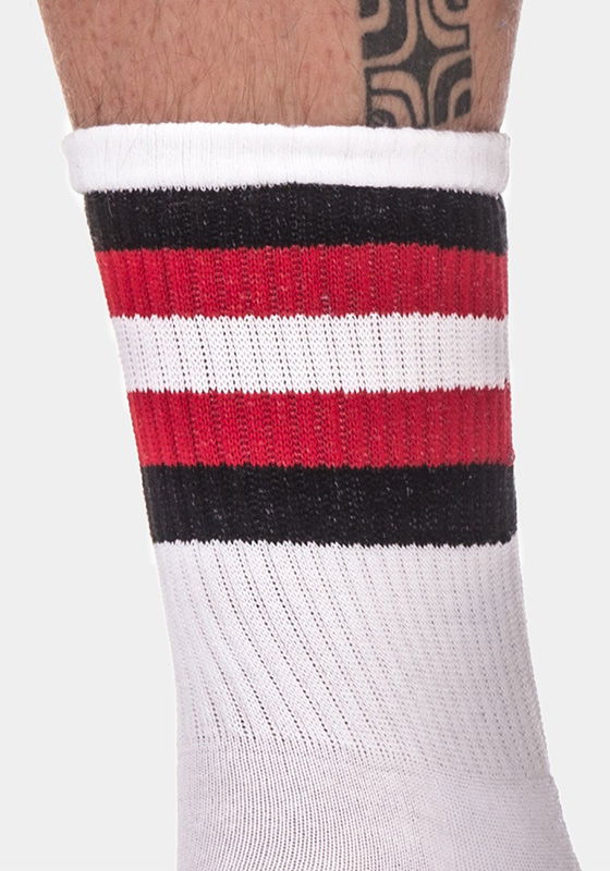 Brunos \ Socks \ Barcode Berlin \ Half Fetish Socks Stripes