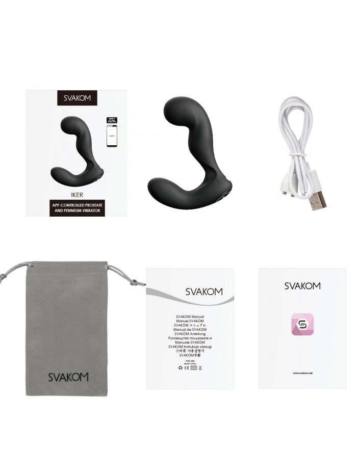 Brunos \  \ SVAKOM \ Prostate Vibrator Iker App Controlled