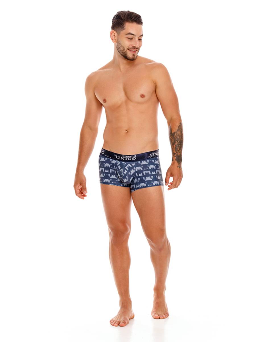 Brunos \ Boxer | Trunks \ Mundo Único \ Boxer Cup Short Estirado | Print