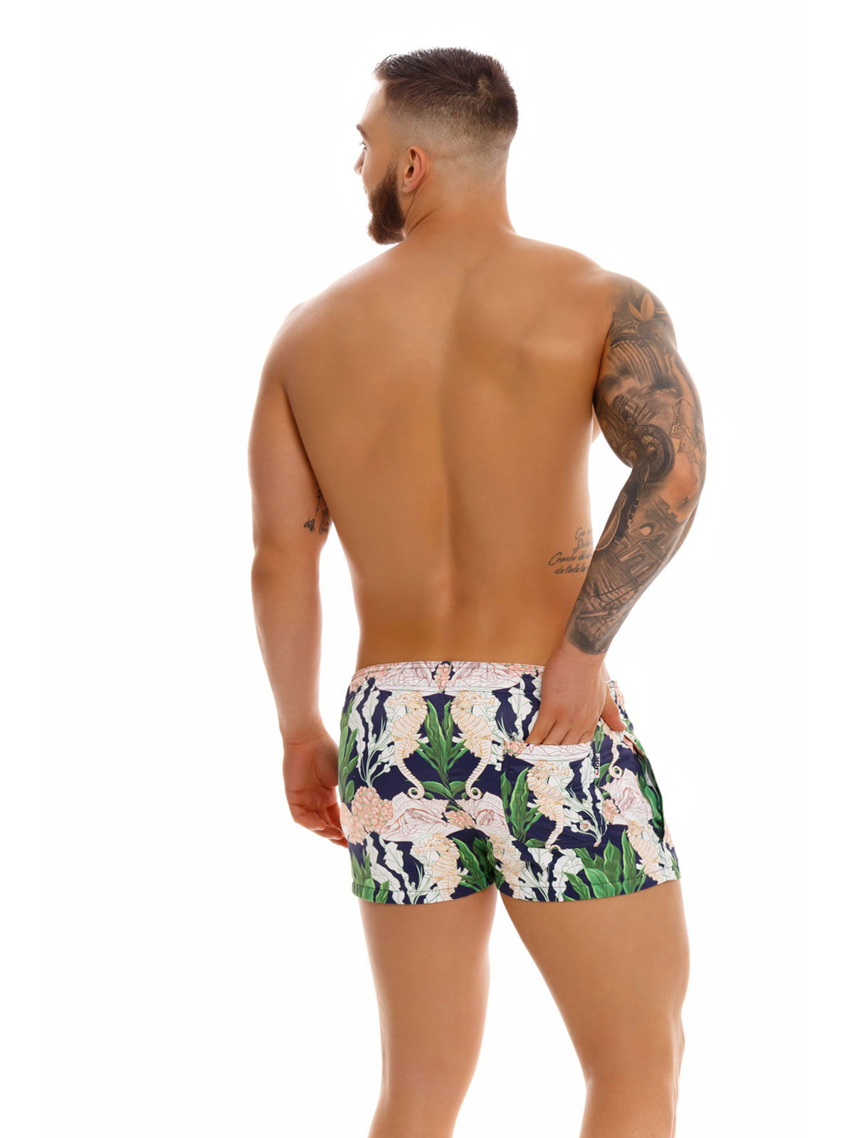 Brunos \ JOR \ JOR \ Mini Short Neptune Beachwear | Print