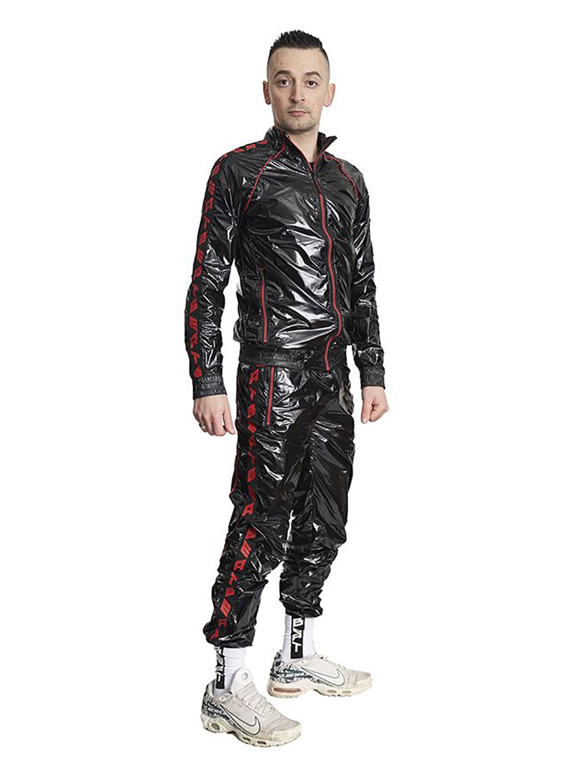 Brunos \ Mister B \  \ Jacke Nylon Tracksuit Fetisch | Black