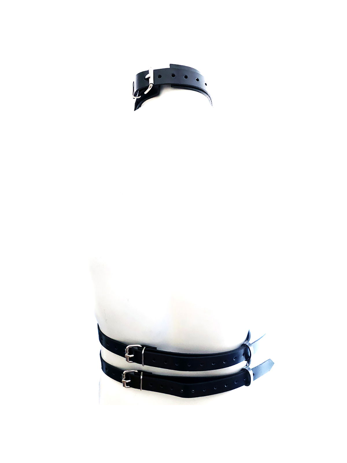 Brunos \  \ Rouge Garments \ Genderless Body Harness with Choker