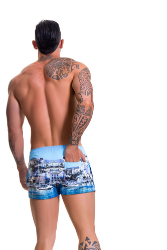Brunos \ JOR \ JOR \ Mini Short Ibiza Beachwear | Print