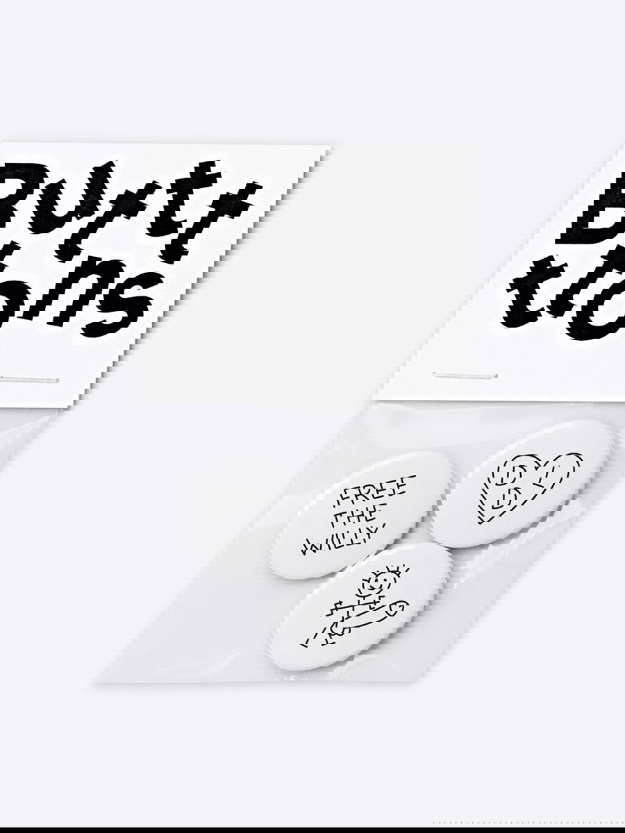 Brunos \ Neu \ Dicks Don't Lie \ Butt-Ons "Free the Willy" | 3-Pack