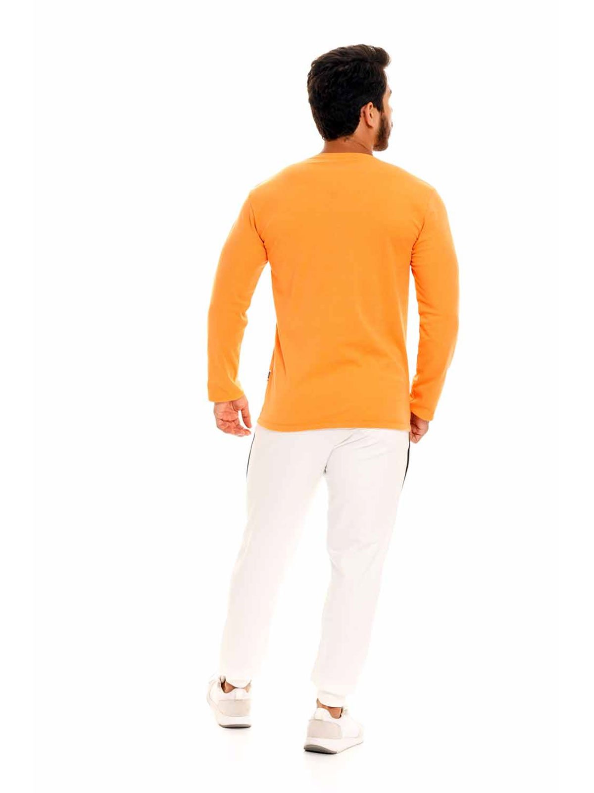 Shirt Langarm Oregon | Orange