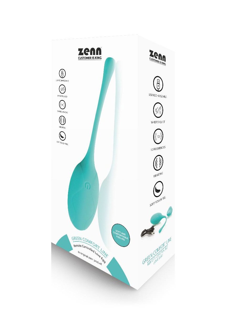 Remote Controlled Love Egg Silicone | Green