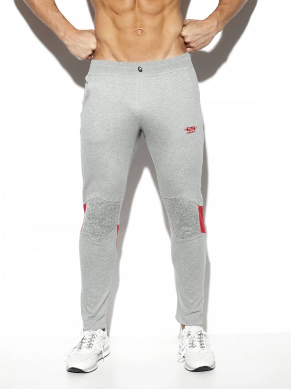 Brunos \  \ ES Collection \ Collection Rustic Combi Sport Pants | Heather Grey