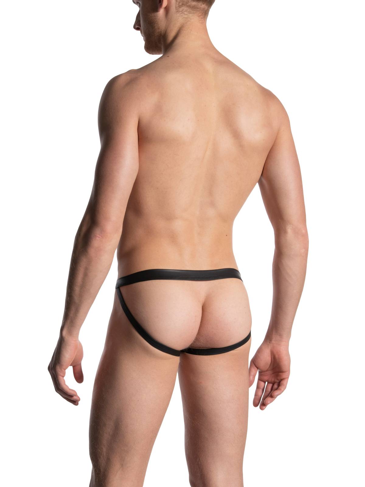 Brunos \ Jocks \ MANSTORE \ Manstore Zipped Jock | Black