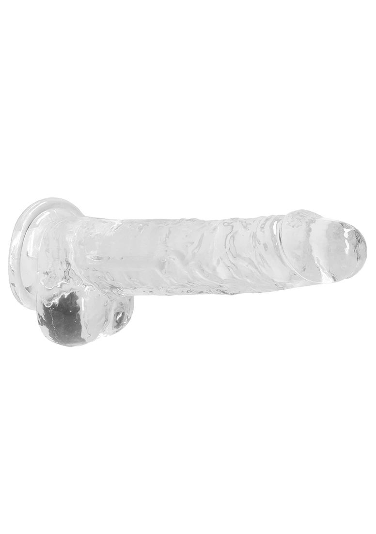 Brunos \ Dildos \ Shots Toys \ RealRock Dildo clear  8''/ 19 cm | Transparent