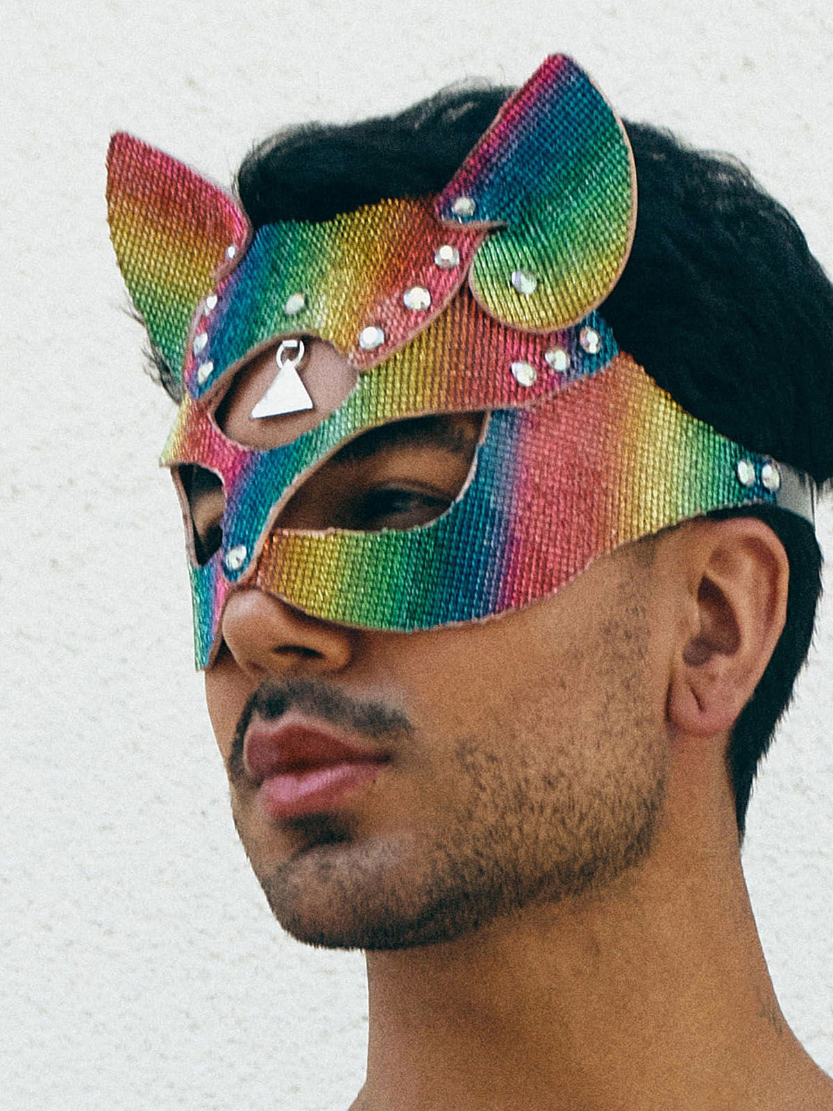 Brunos \ NEU \ Lorand Lajos \ Kitty Mask Crystal | Rainbow