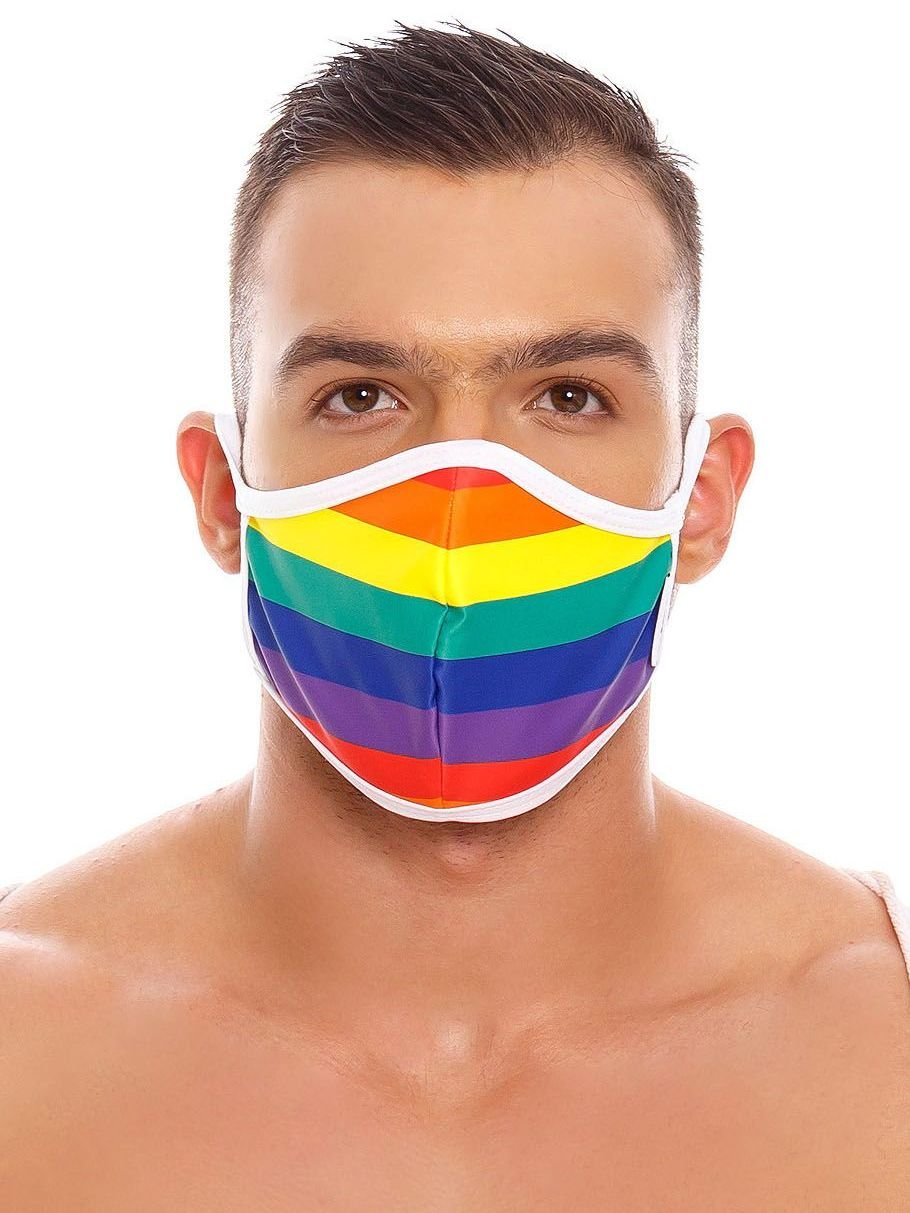 Face Mask Icon | Rainbow