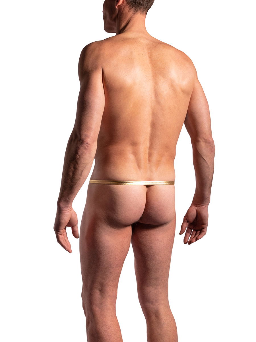 Brunos \ Fashion Sale \ MANSTORE \ Tanga Lasso | Black/Gold