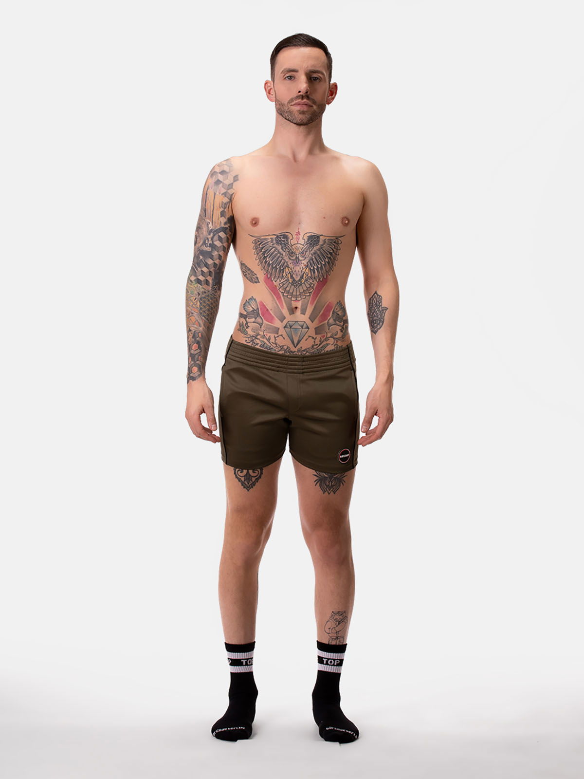 Brunos \  \ Barcode Berlin \ Short Aluk | Army