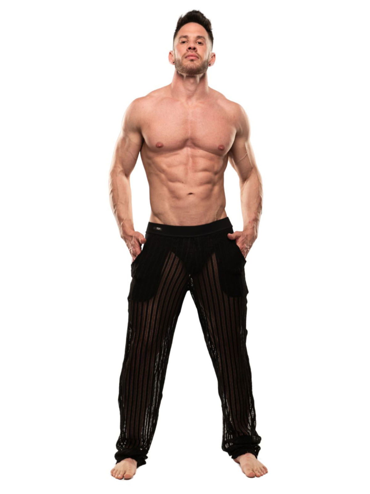 Brunos \ NEU \ TOF Paris \ Sheer Mykonos Pants | Black