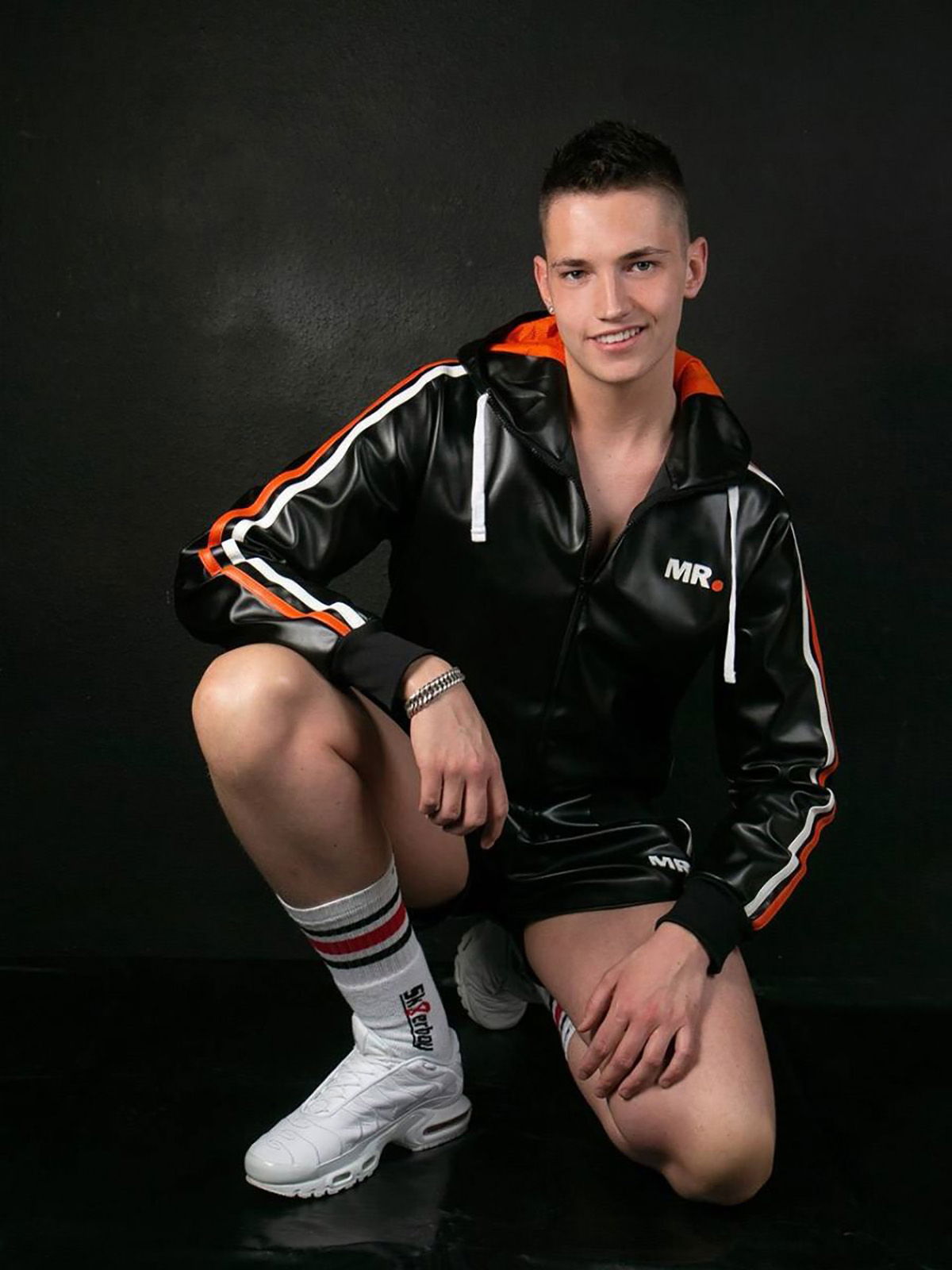 Brunos \ Mister B \ Mr. Riegillio \ Jacke Tracksuit Fetisch | Black