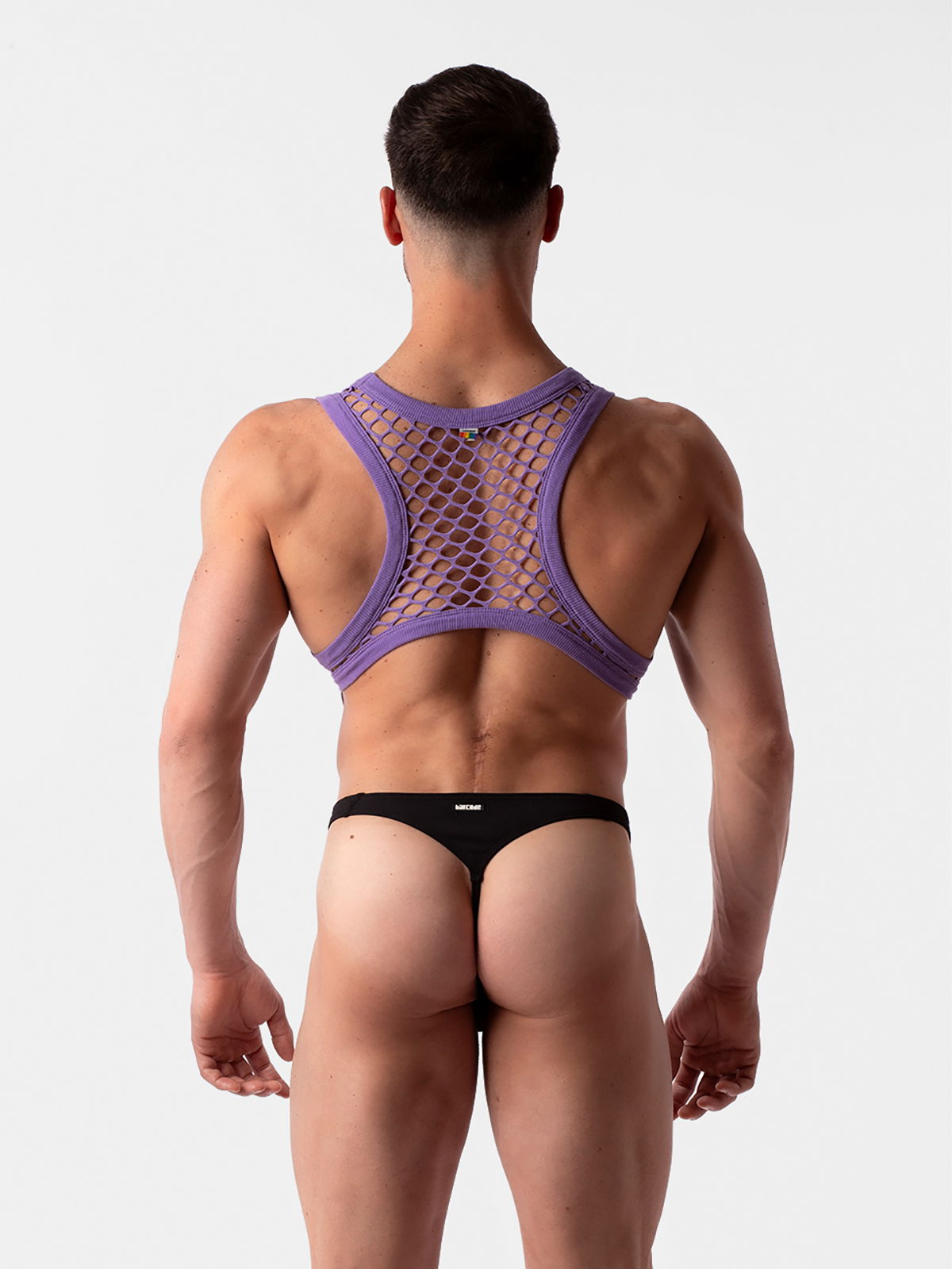 Brunos \  \ Barcode Berlin \ Mesh Harness Almas | Purple