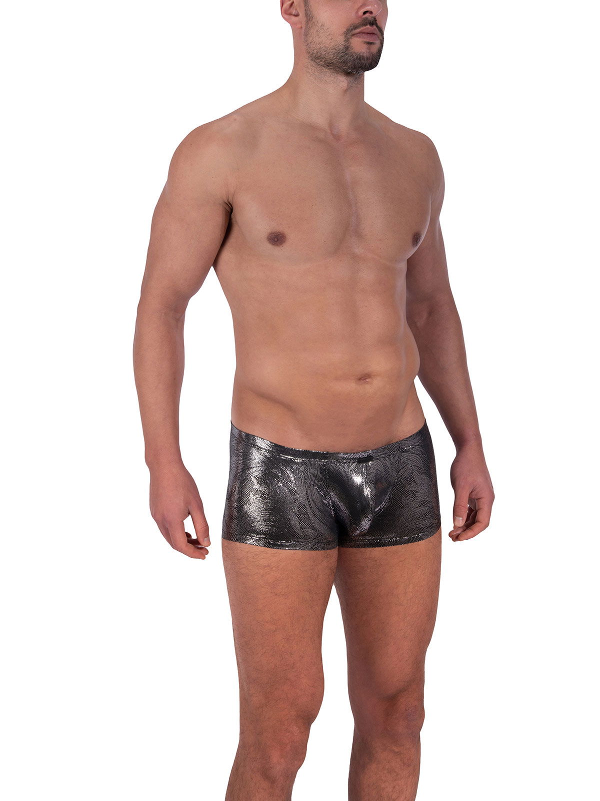 Brunos \ Boxer | Trunks \ MANSTORE \ Micro Pants | Black/Silver